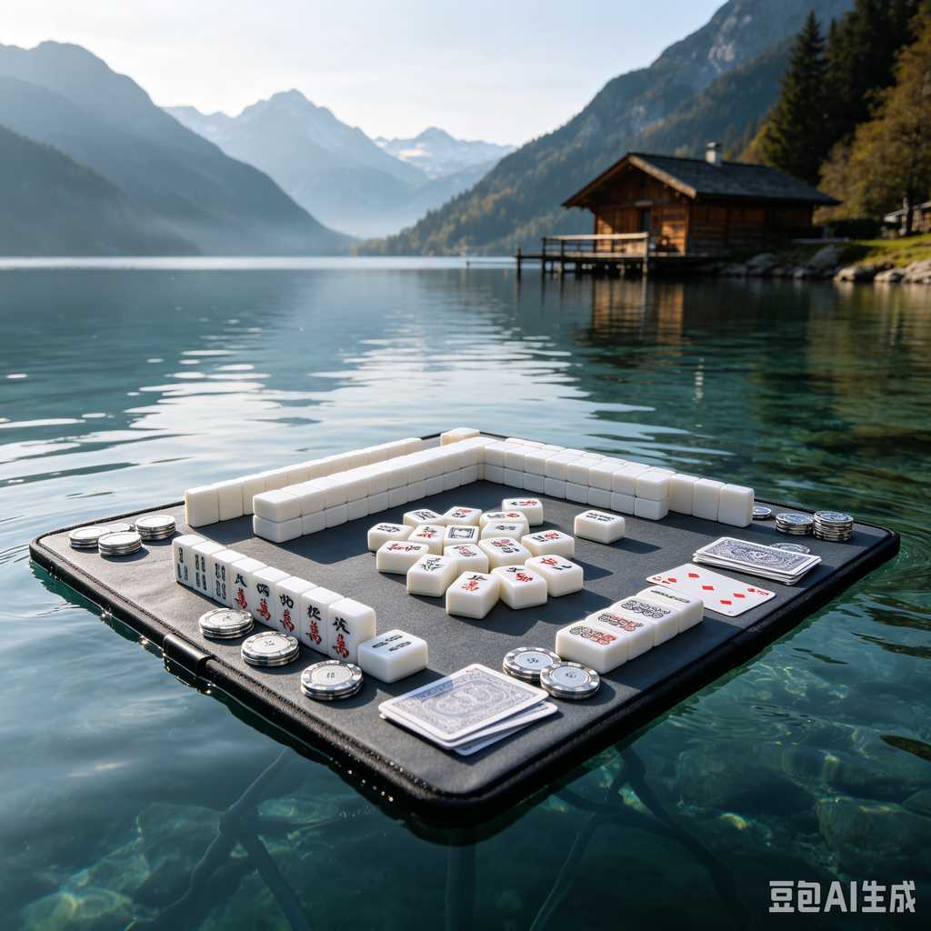 mahjong set for home entertainment