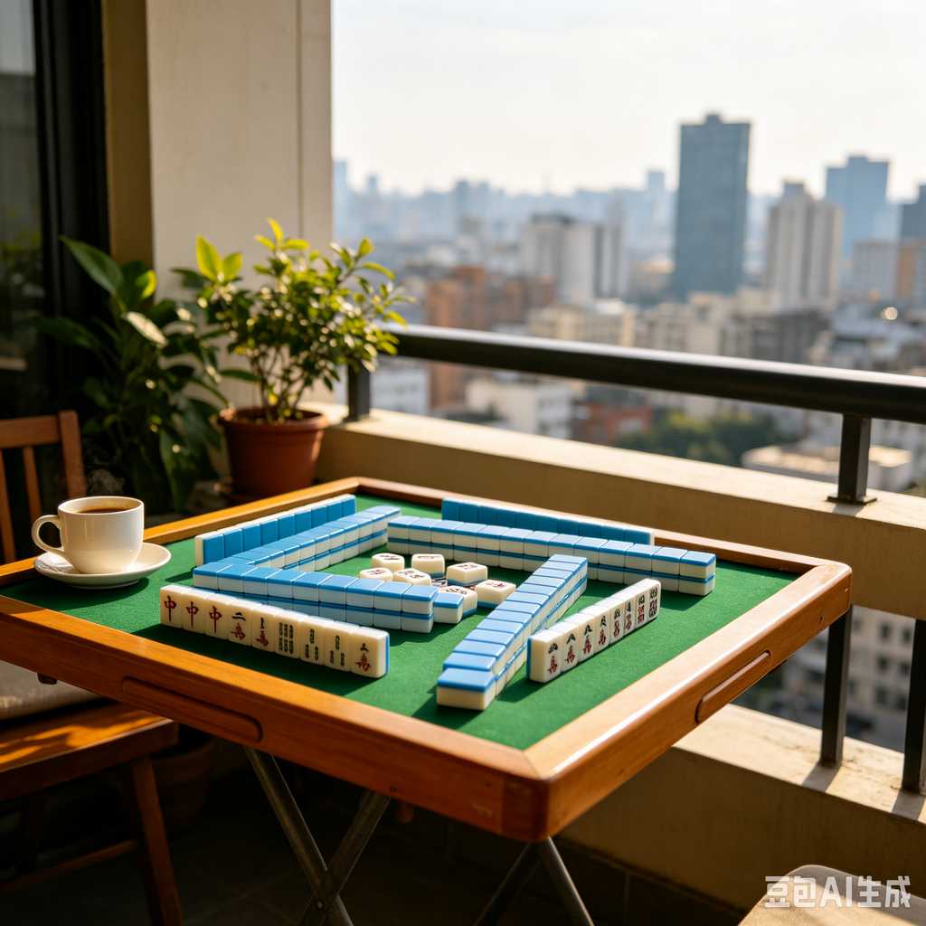 elegant text mahjong tiles