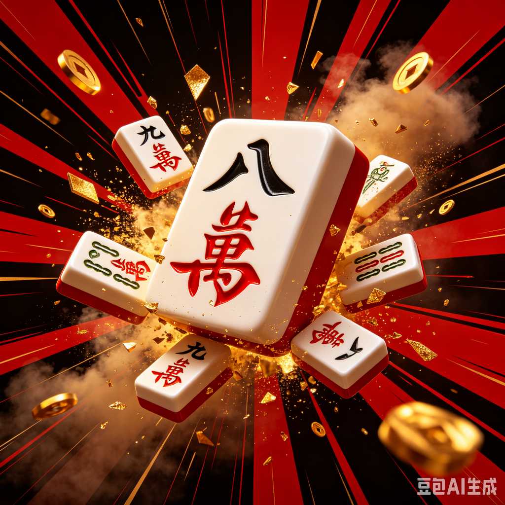 colorful mini mahjong tiles