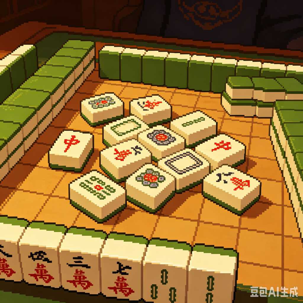 christmas gift mahjong set