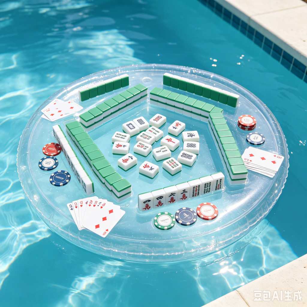 mini pocket mahjong travel set
